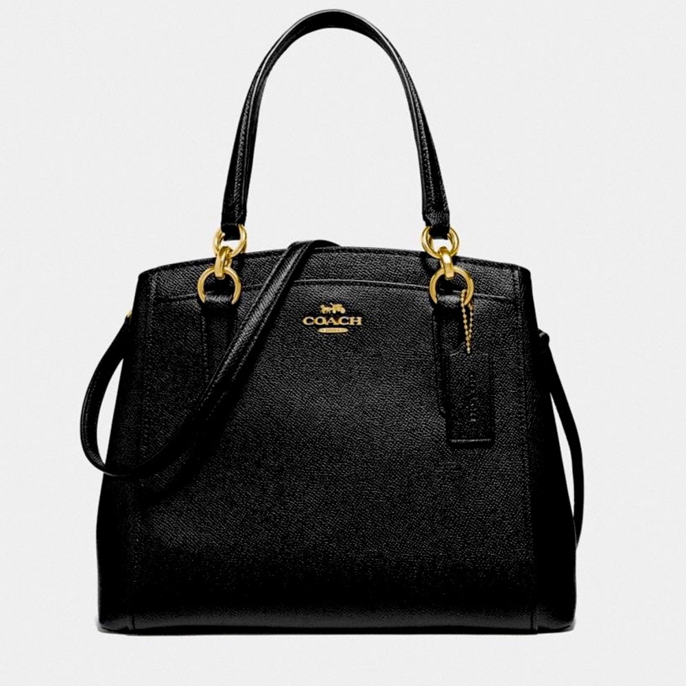 COACH MINETTA CHICAGO PEBBLE LEATHER SATCHEL